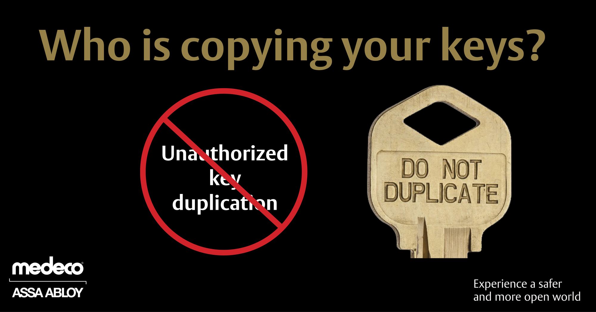 Who is copying your keys?