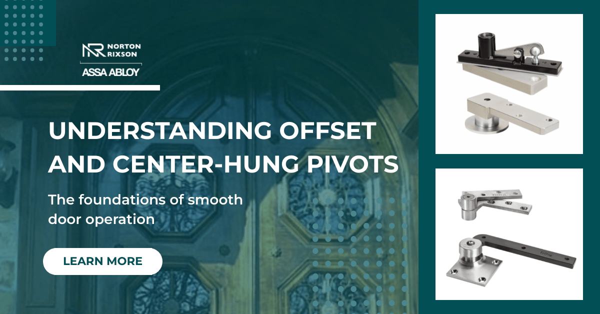 Understanding Offset and Center-Hung Pivots