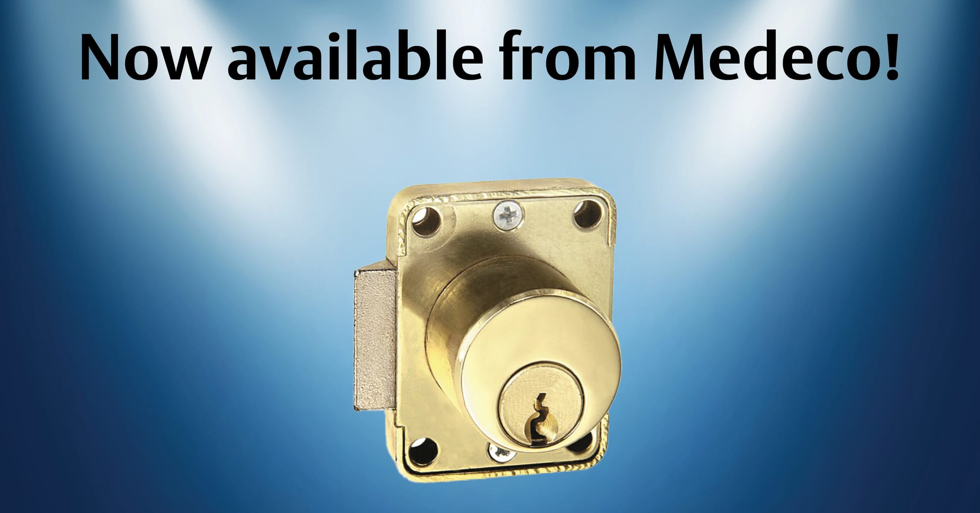 Now available from Medeco - the 511S Cabinet Lock!