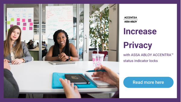 Increase Privacy with ASSA ABLOY ACCENTRA™ Status Indicator Locks